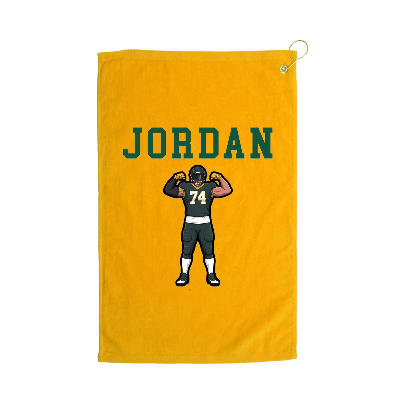 Golf Towel — Shirsey in Gold