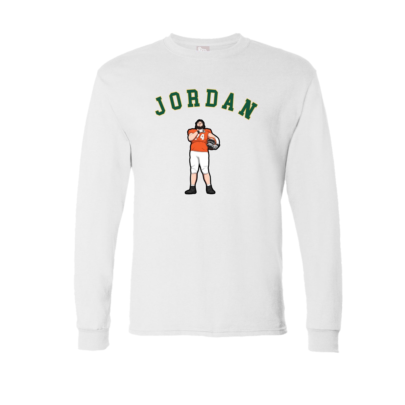 Long Sleeve Tee — Shirsey Arch in White