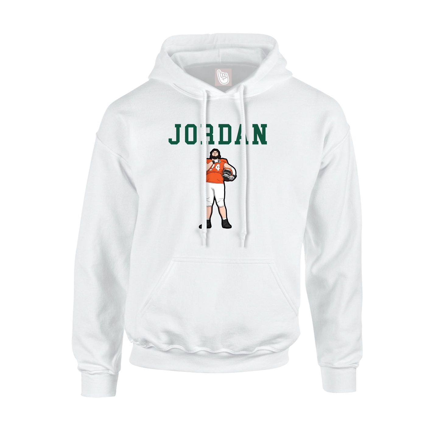 Youth Hoodie — Shirsey in White