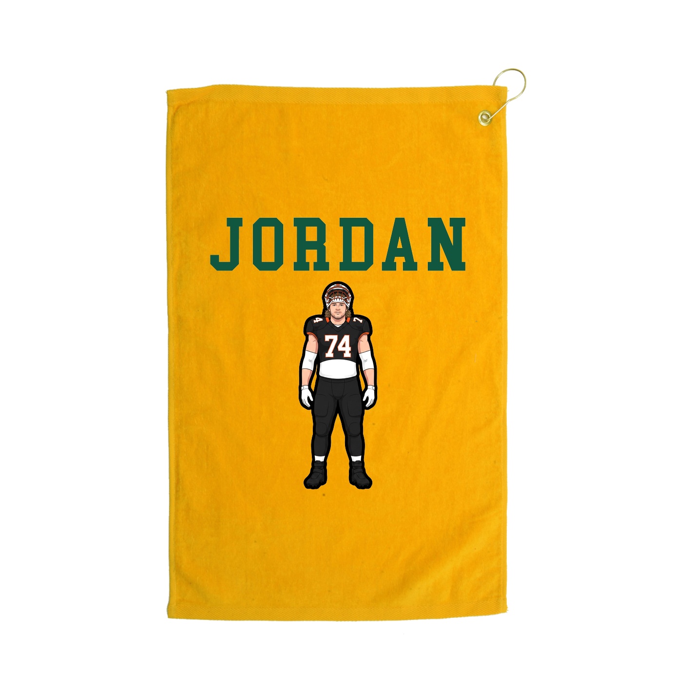 Golf Towel — Shirsey in Gold