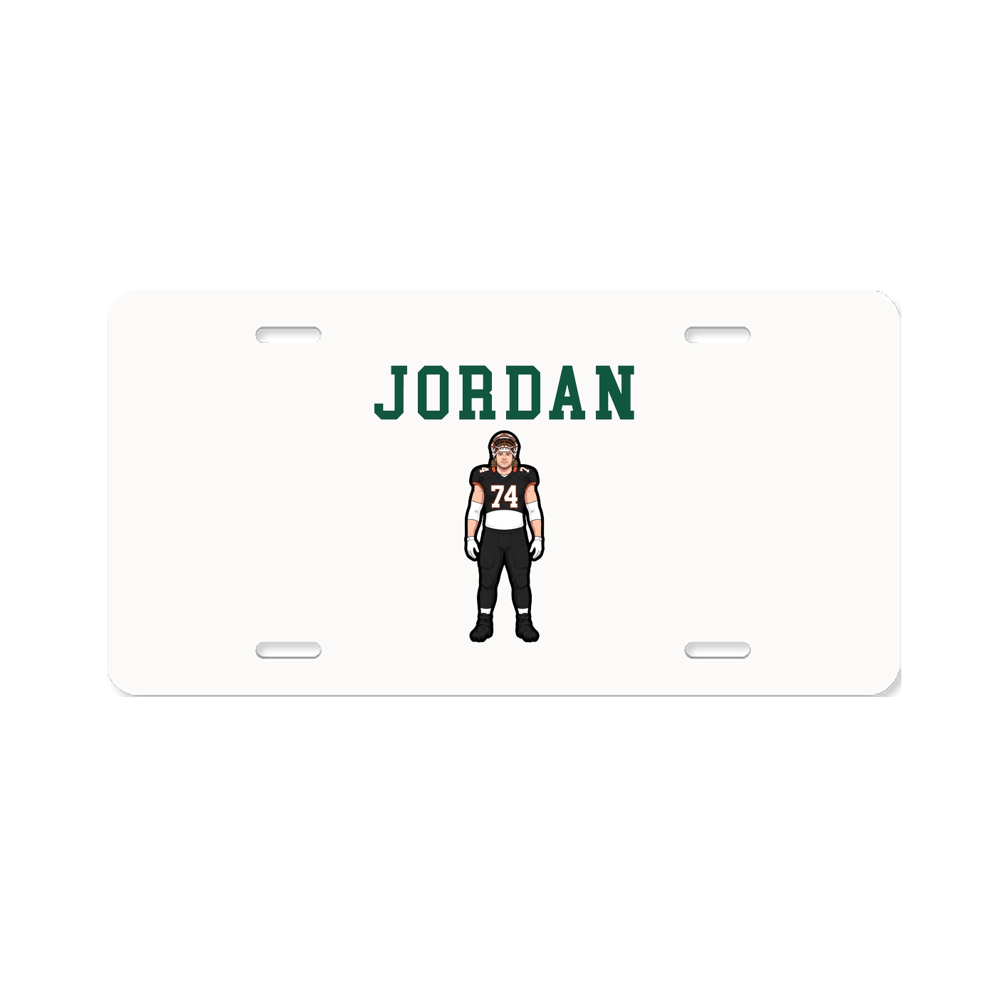 License Plate — Shirsey in Classic