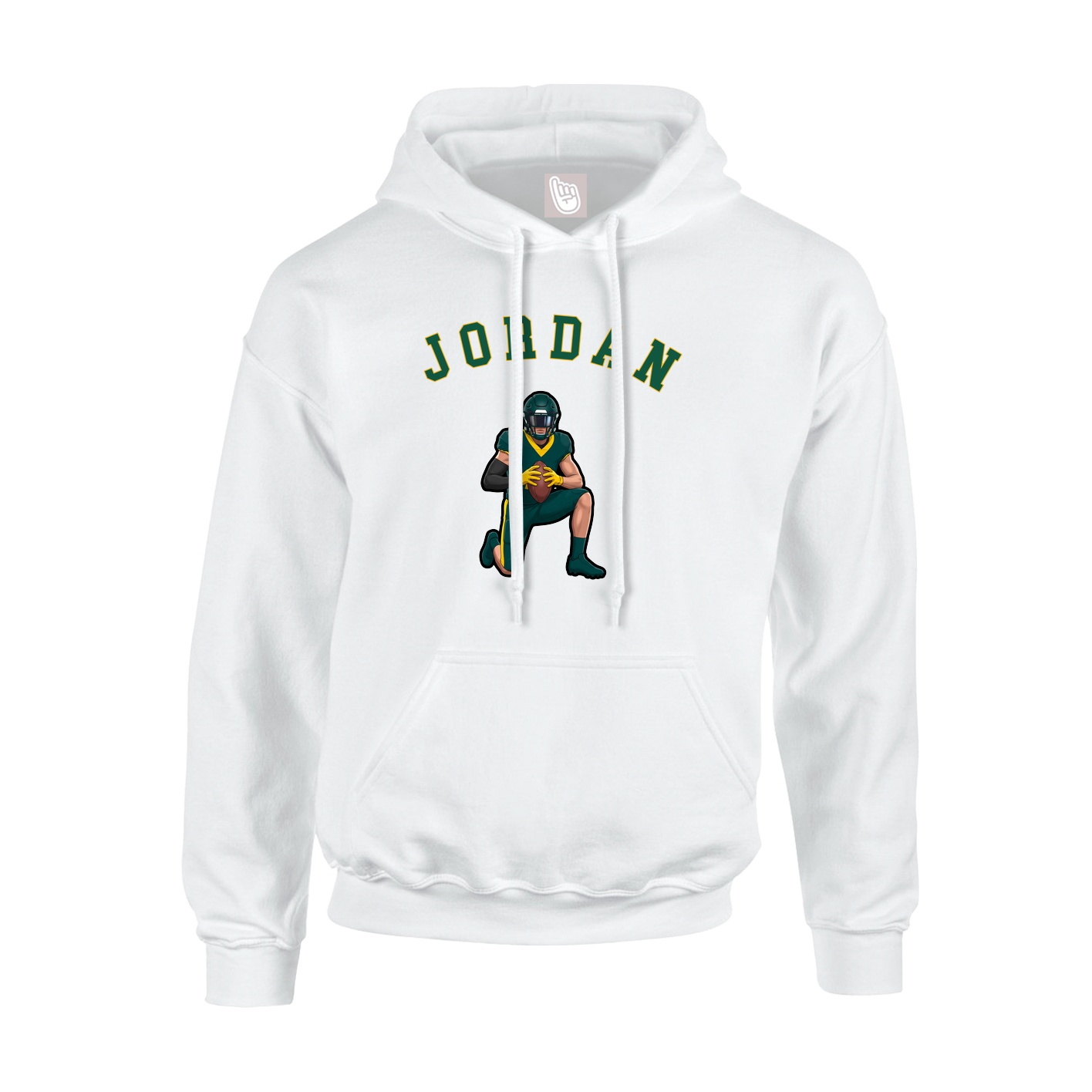 Hoodie — Shirsey Arch in White