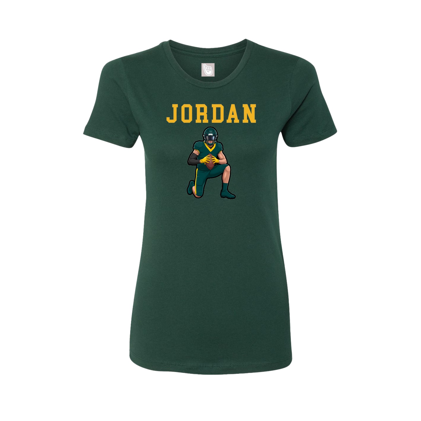 Fitted Women's Tee — Shirsey in Green