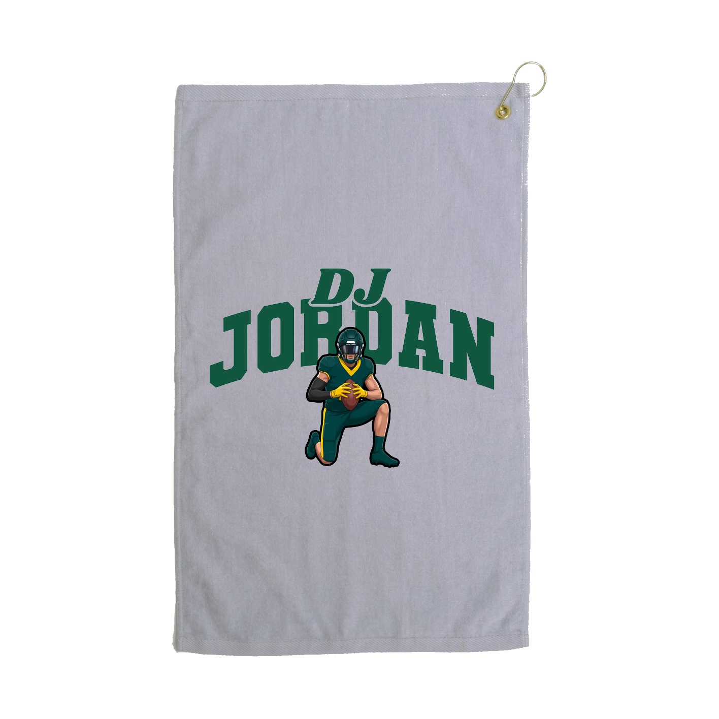 Golf Towel — Signature Arch in Grey