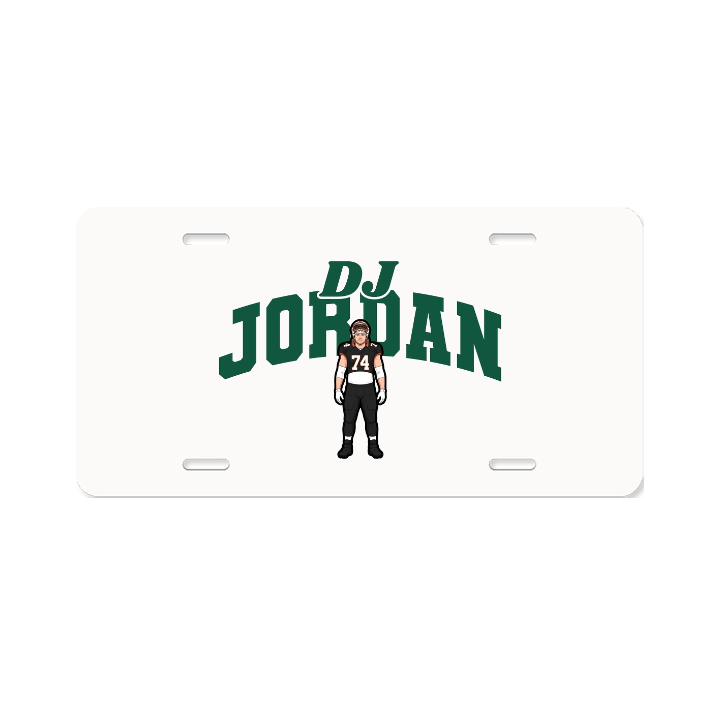 License Plate — Signature Arch in Classic