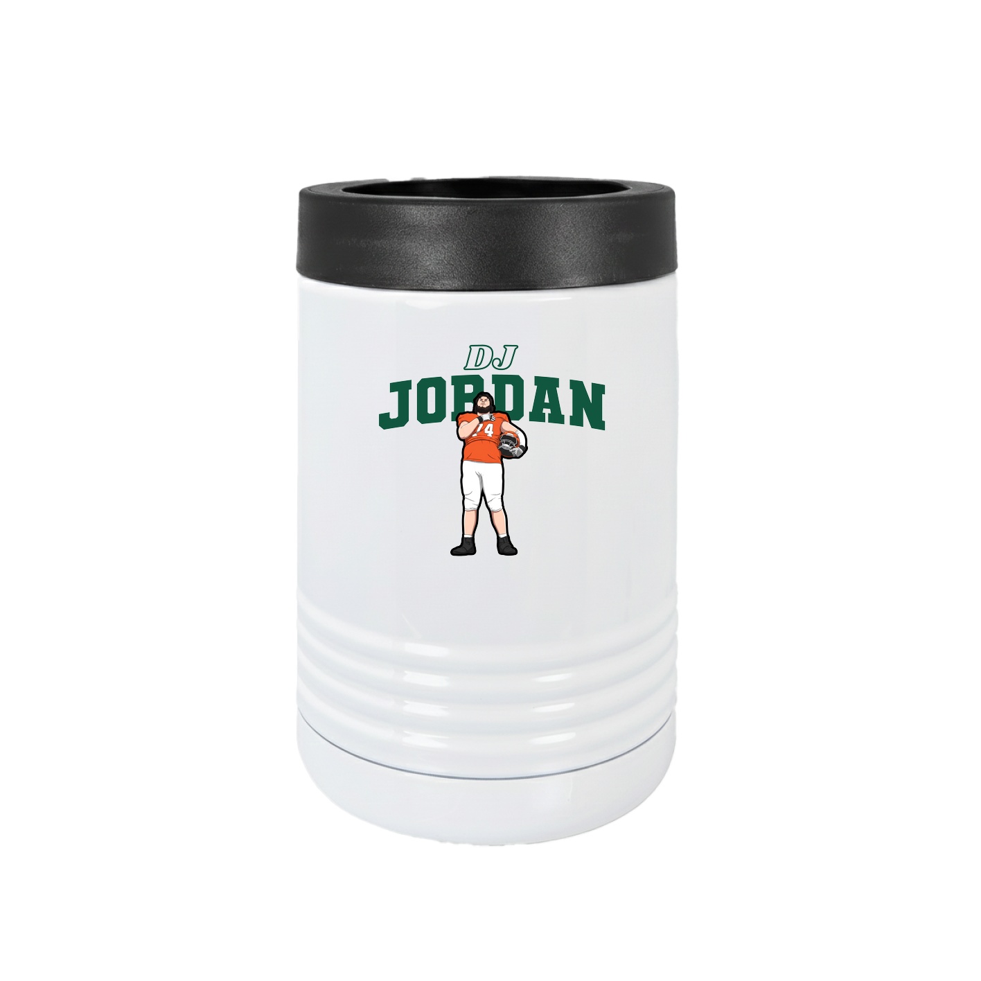 Beverage Holder — Name Arch in White
