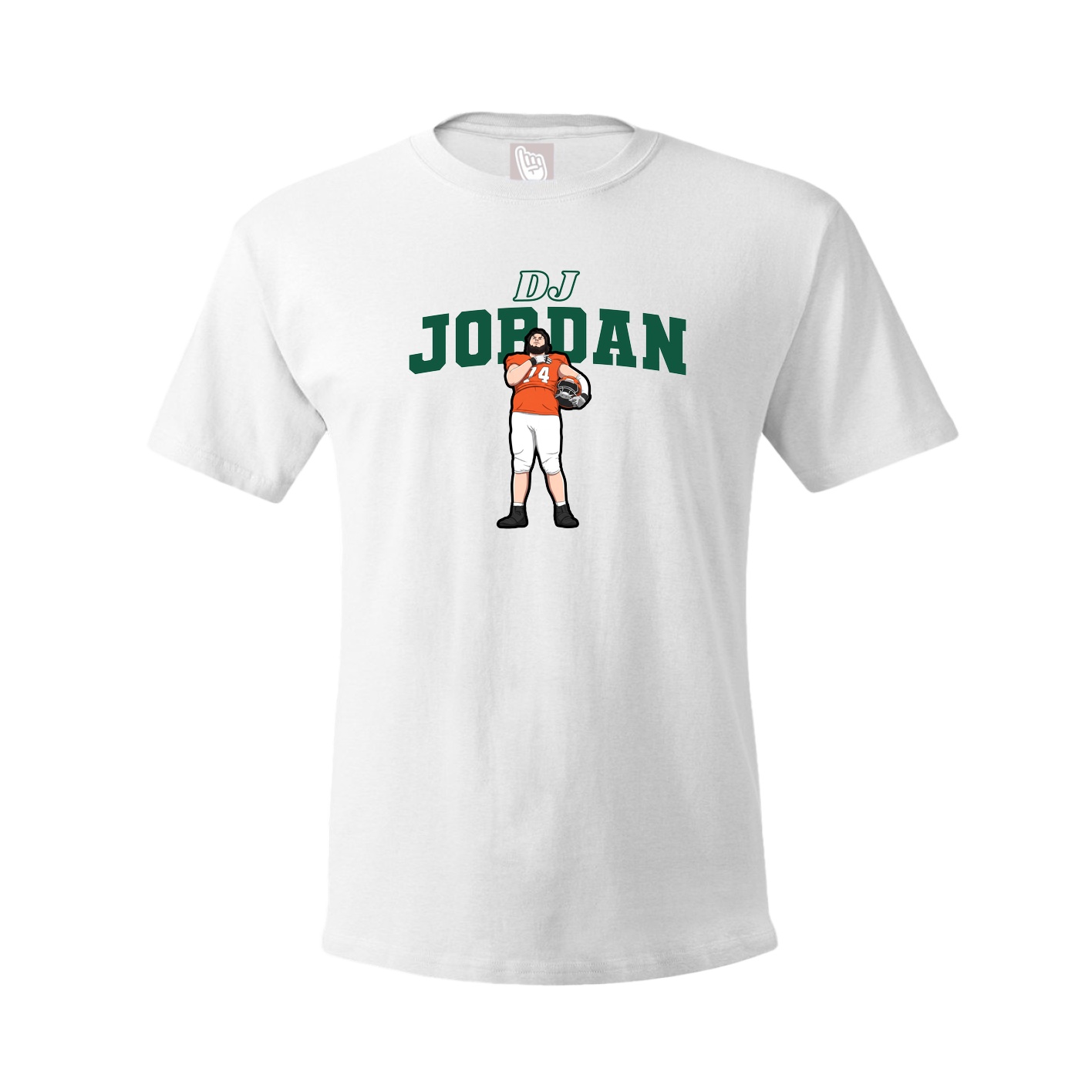 Tee — Name Arch in White