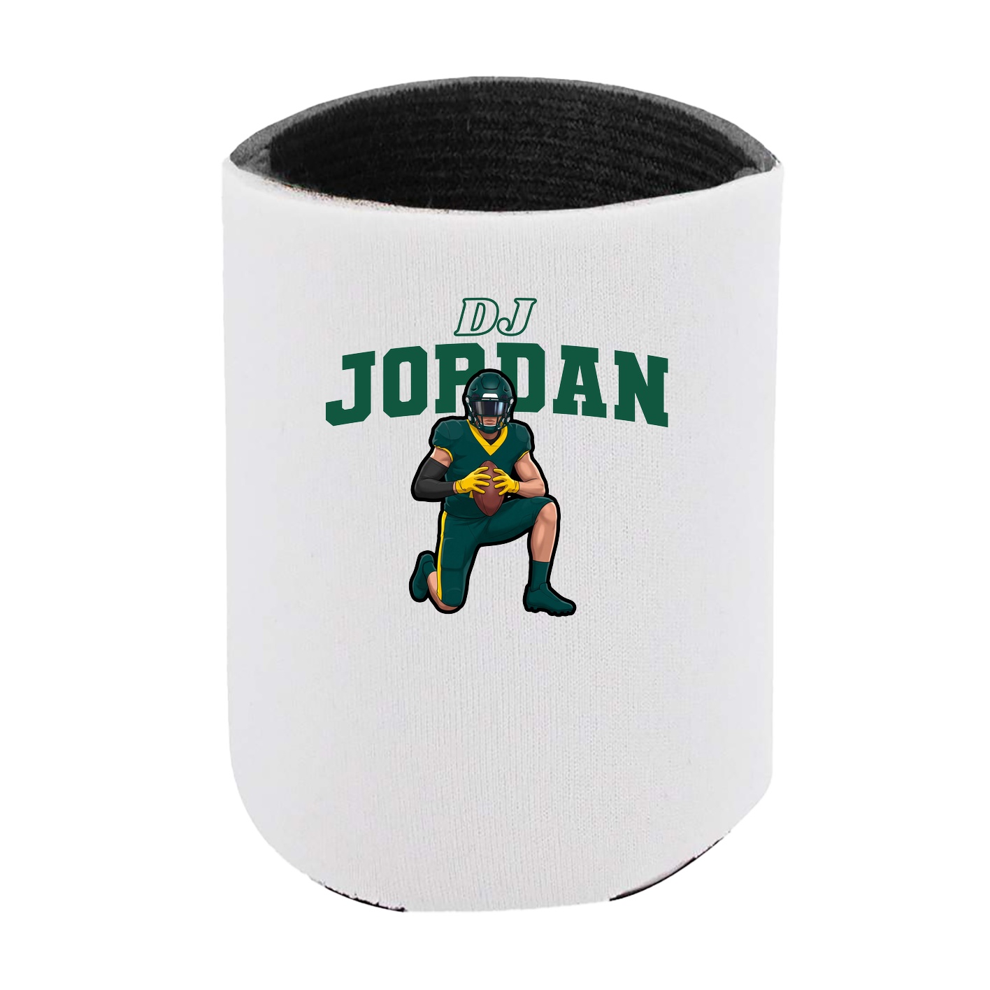 Can Holder — Name Arch in White