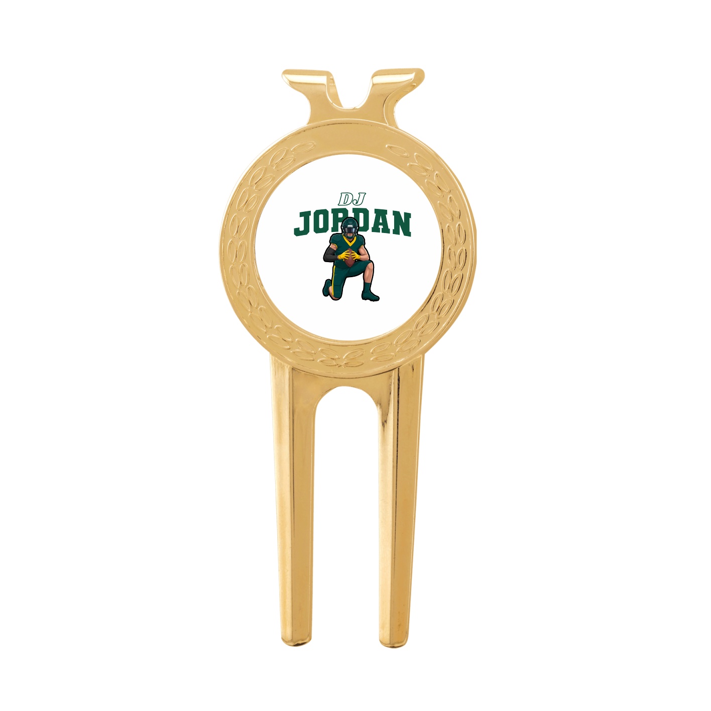 Divot Tool with Ball Marker — Name Arch in Classic