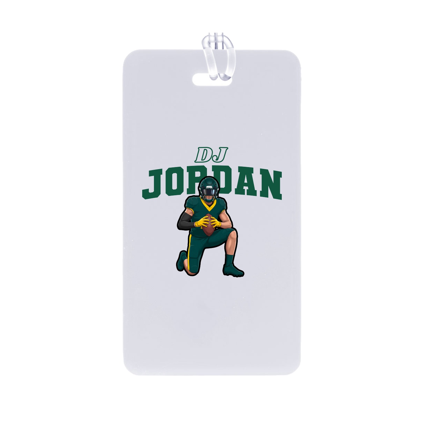 Bag Tag — Name Arch in Classic