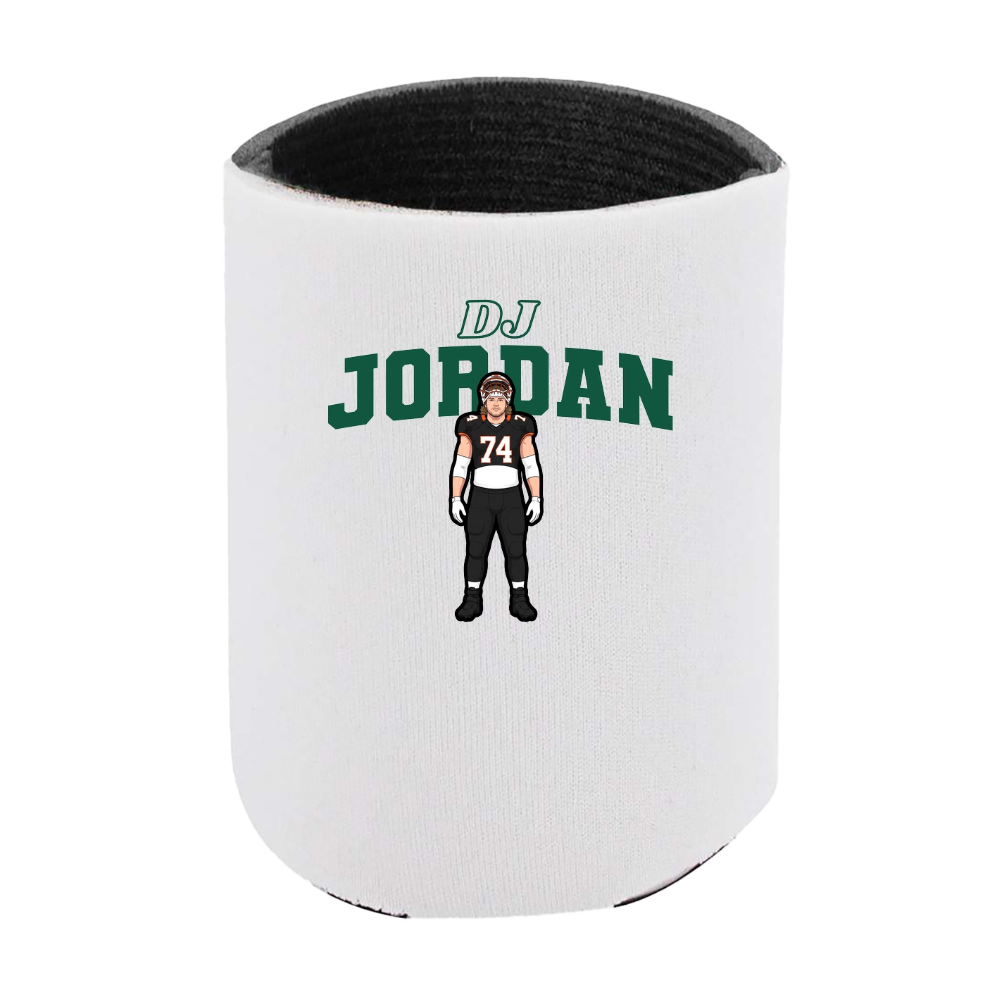 Can Holder — Name Arch in White