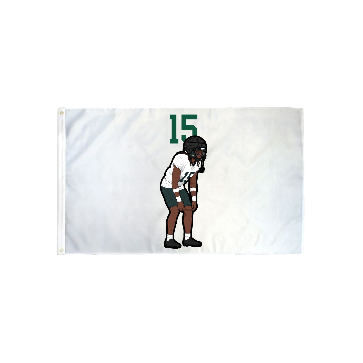 3x5 Flag — Number Top in Classic