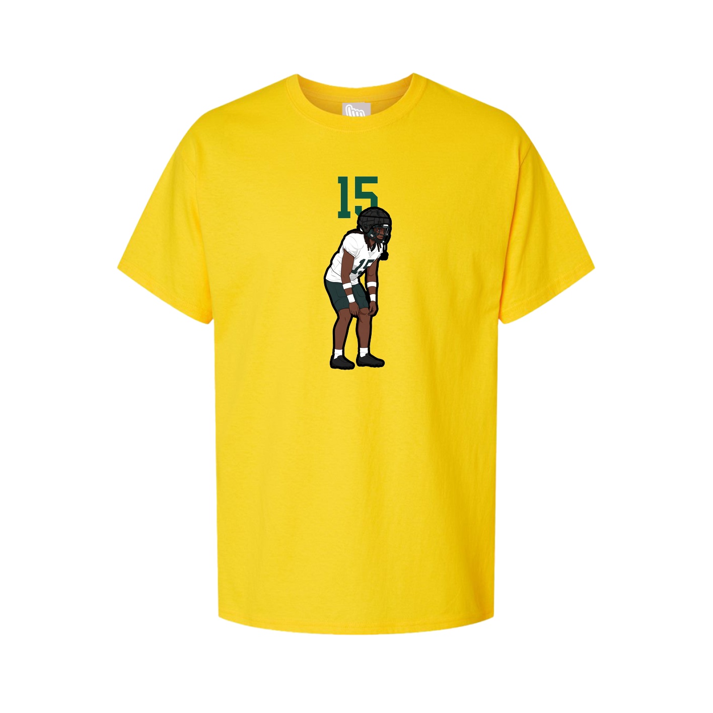 Tee — Number Top in Gold
