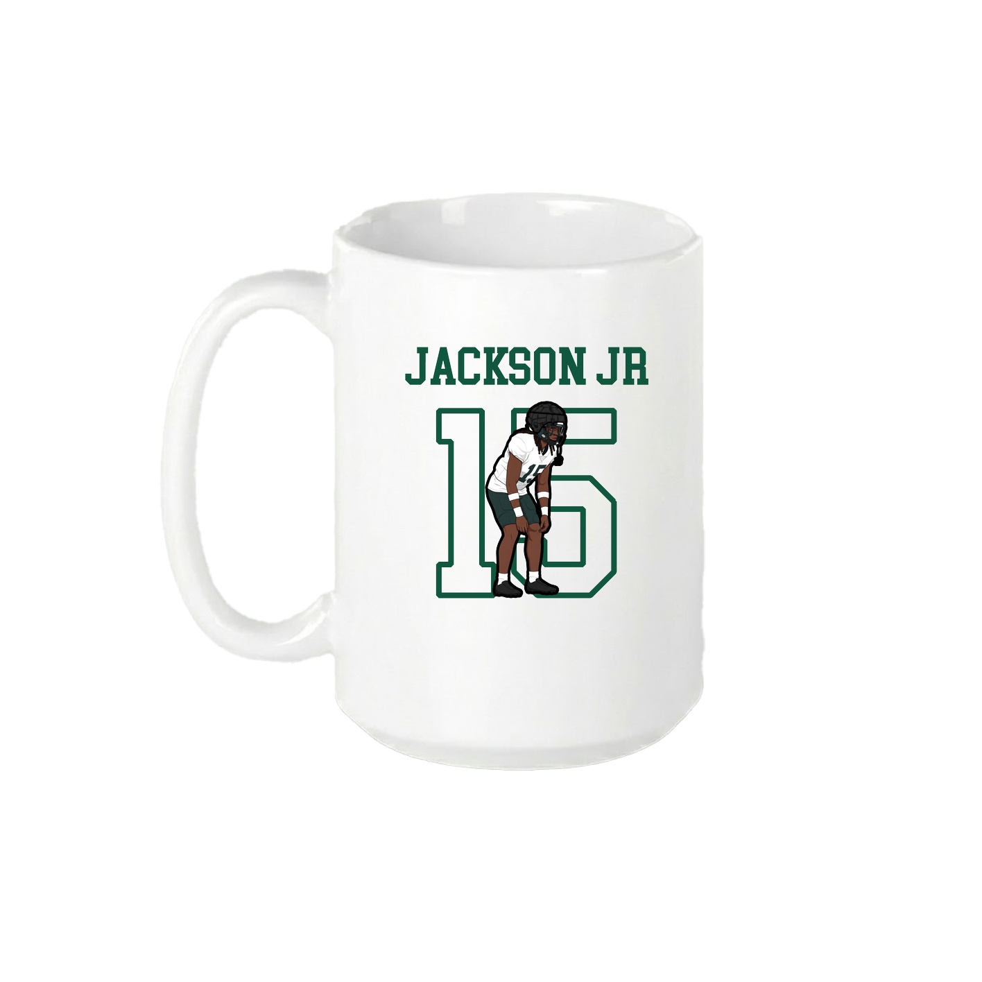 15oz Coffee Mug — Shirsey in White