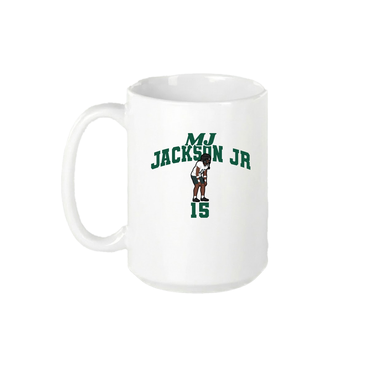15oz Coffee Mug — Signature Arch in White