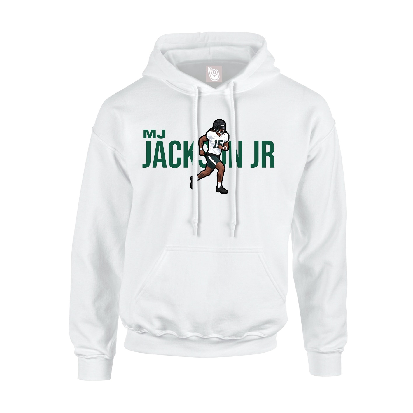 Hoodie — Player Name in White
