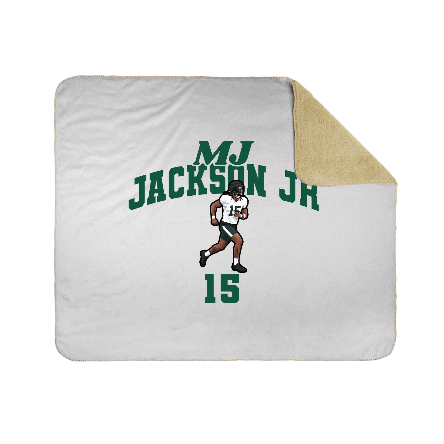 Throw Blanket — Signature Arch in White
