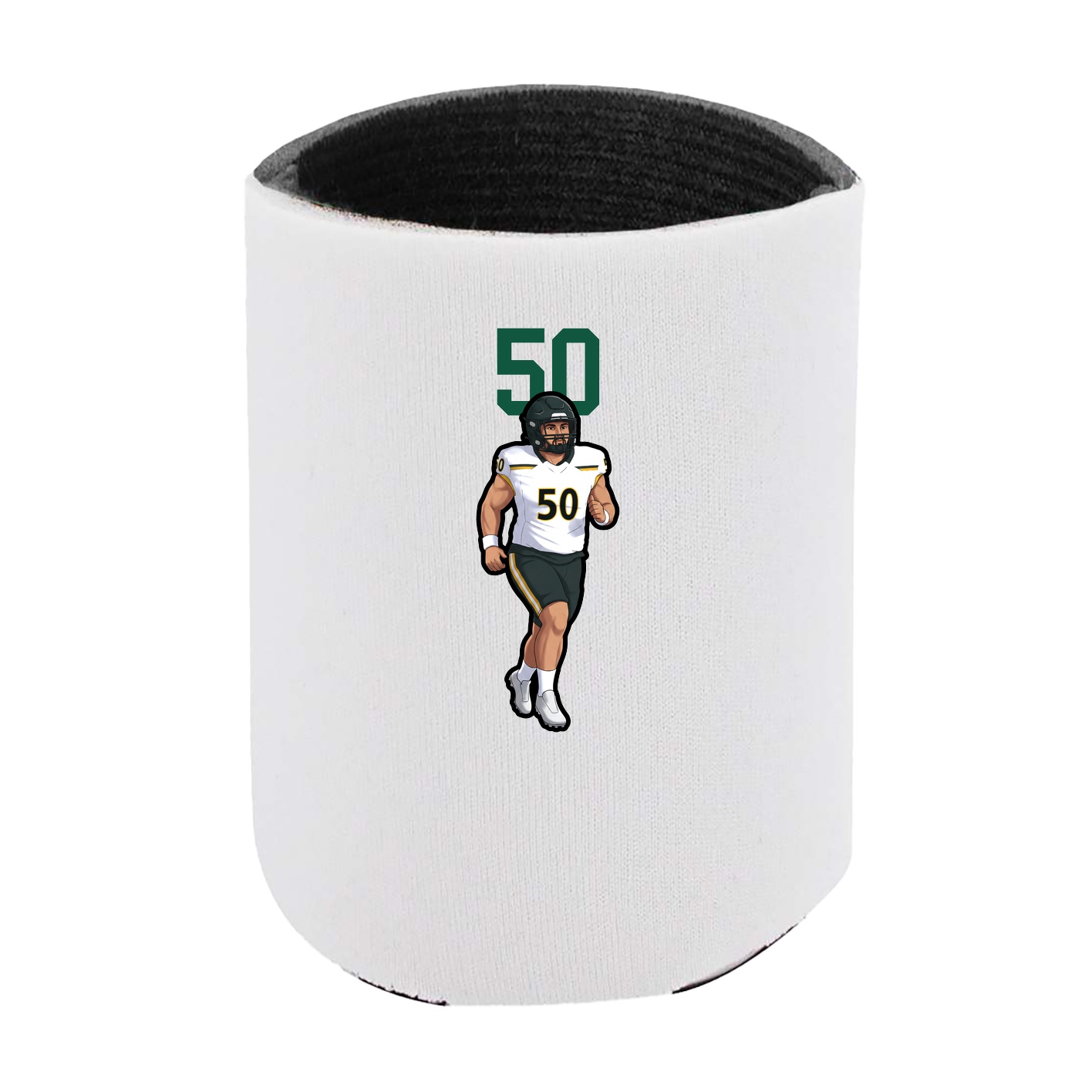 Can Holder — Number Top in White