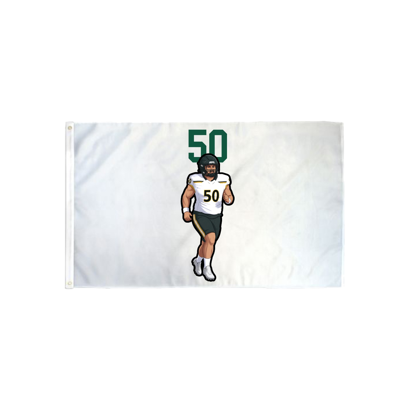 3x5 Flag — Number Top in Classic