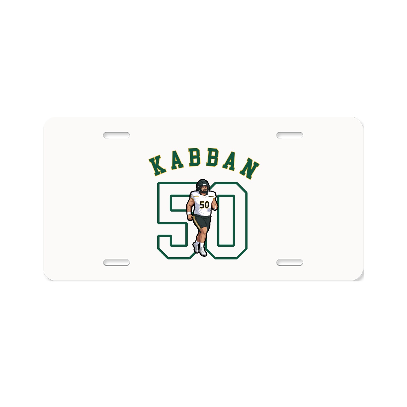 License Plate — Shirsey Arch in Classic
