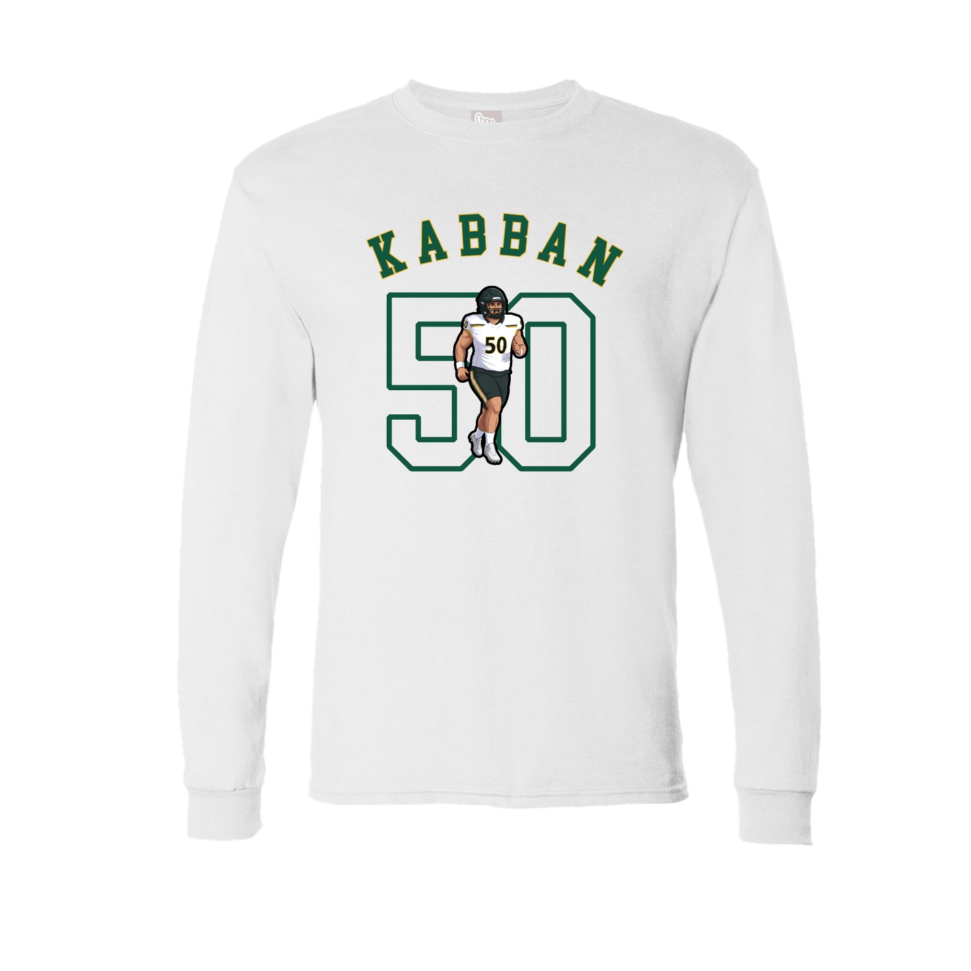Long Sleeve Tee — Shirsey Arch in White