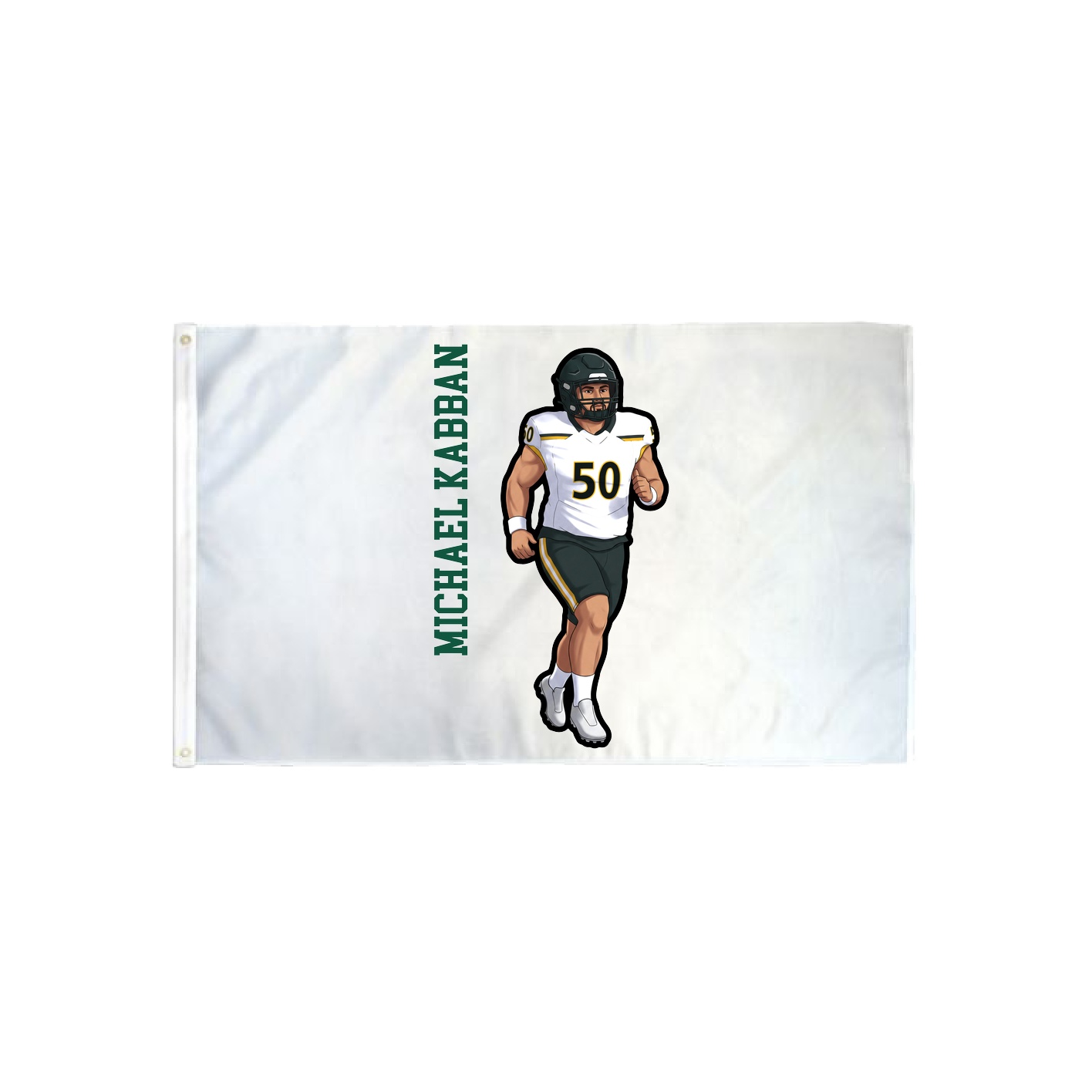 3x5 Flag — Name Vertical in Classic