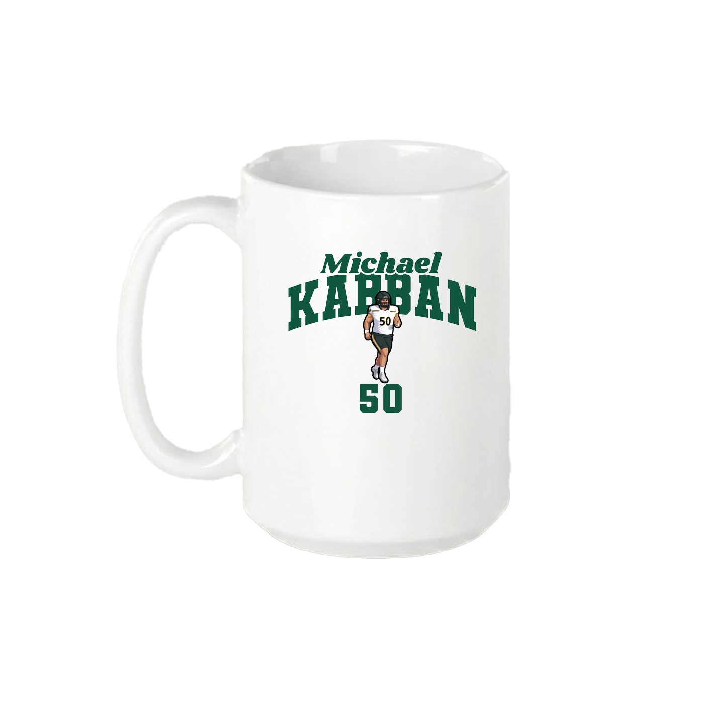 15oz Coffee Mug — Signature Arch in White