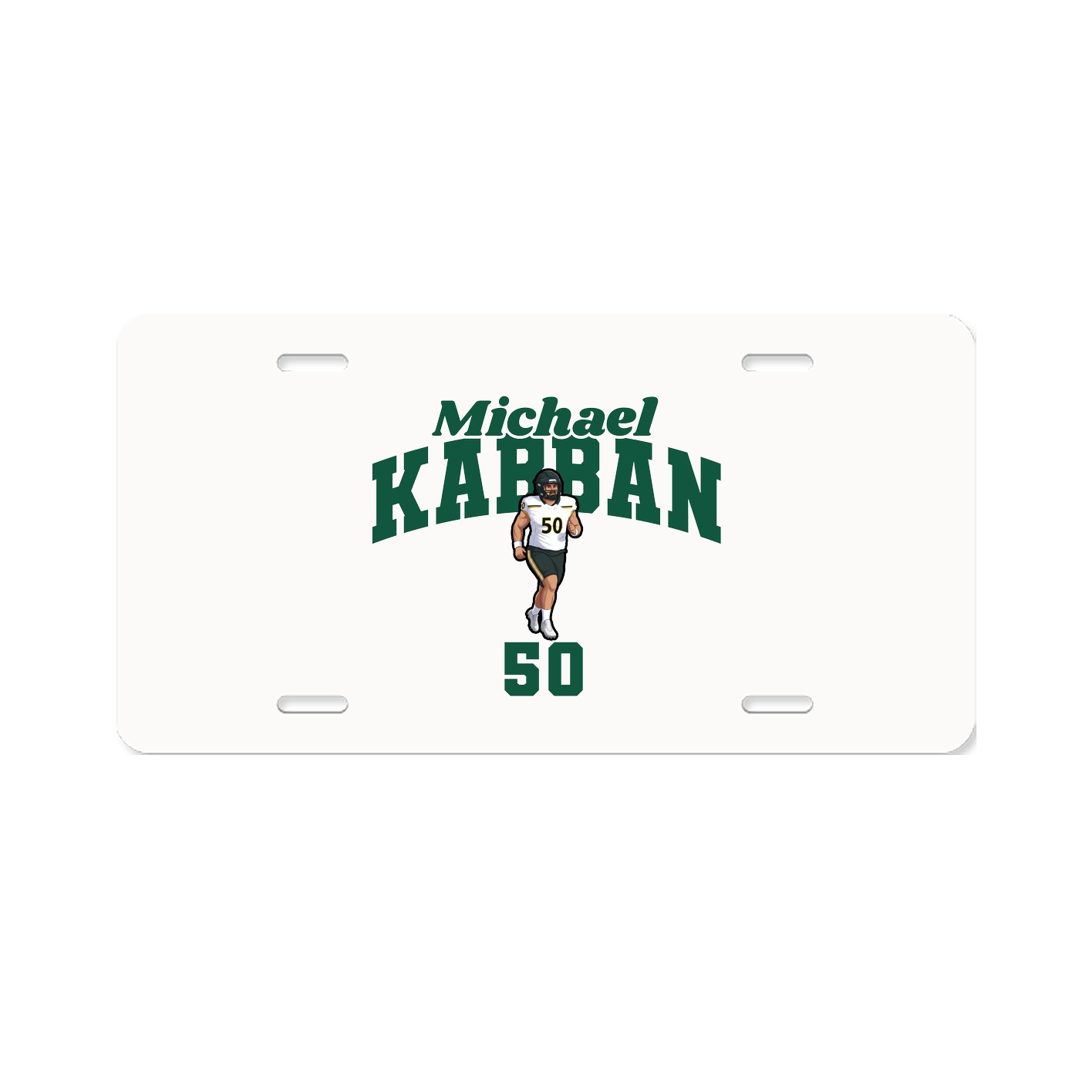 License Plate — Signature Arch in Classic