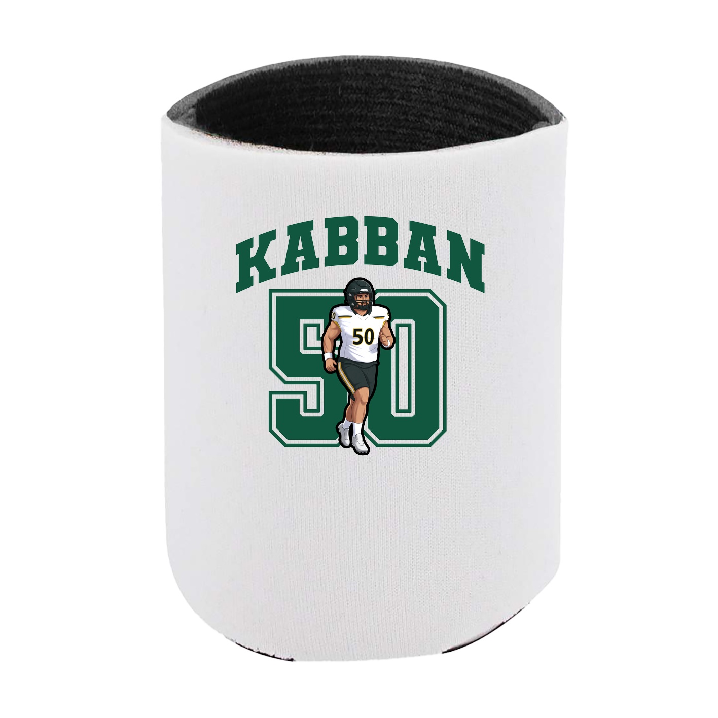 Can Holder — Number in White