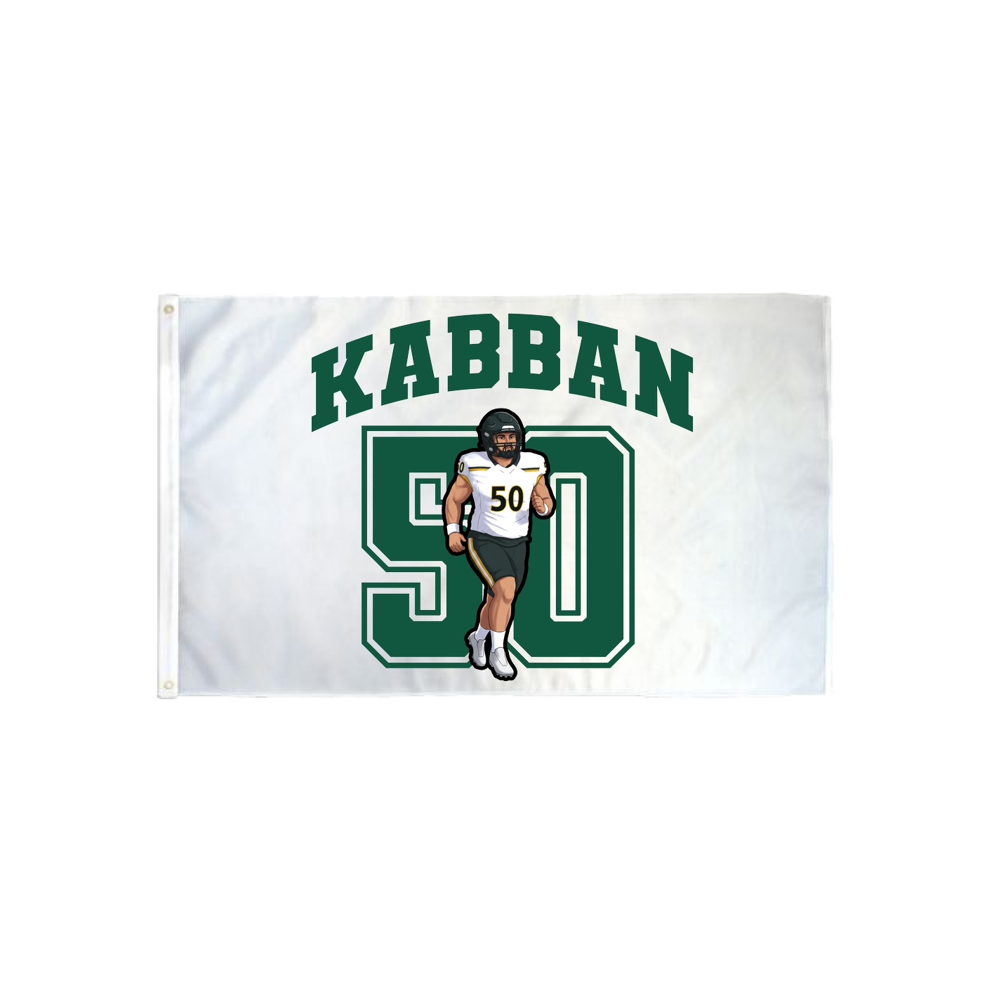 3x5 Flag — Number in Classic