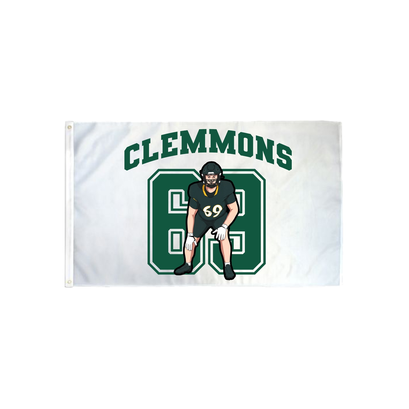 3x5 Flag — Number in Classic