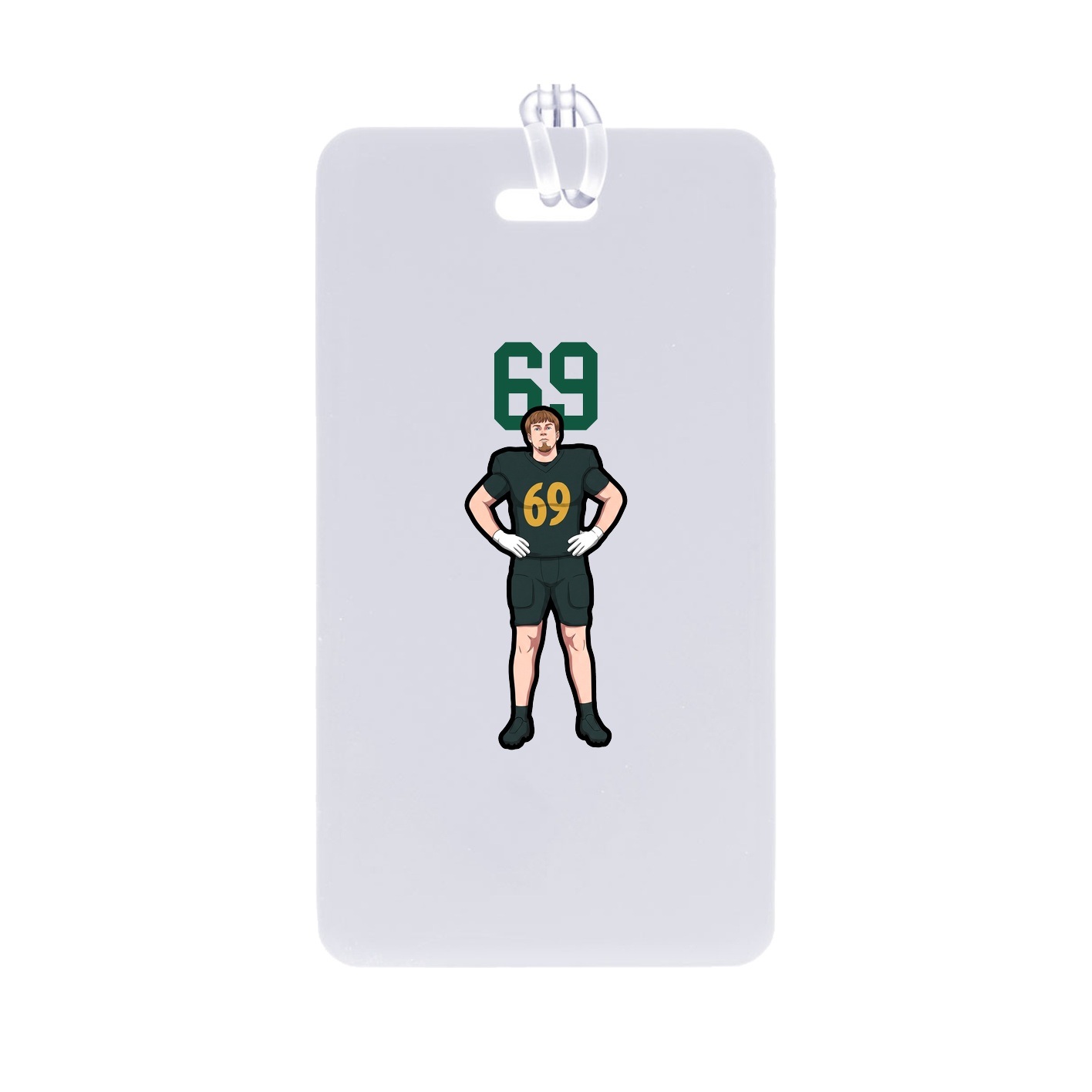 Bag Tag — Number Top in Classic