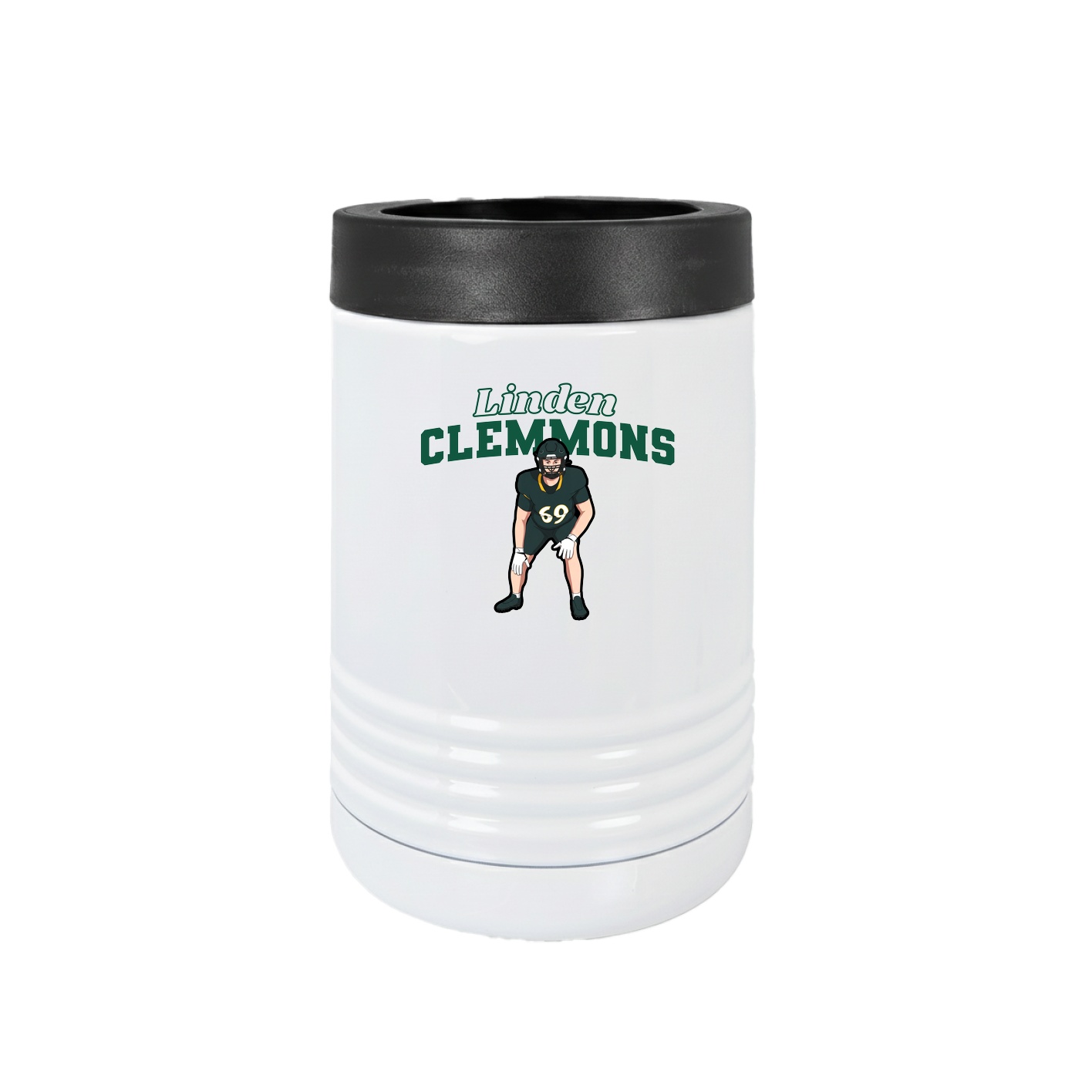 Beverage Holder — Name Arch in White