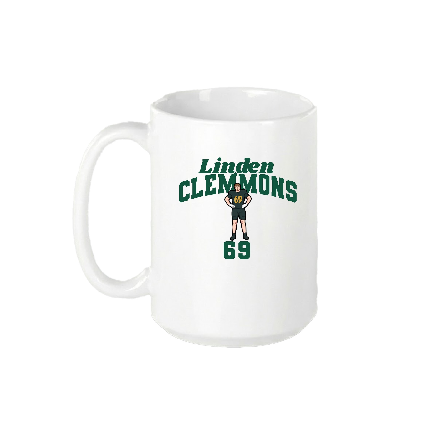 15oz Coffee Mug — Signature Arch in White