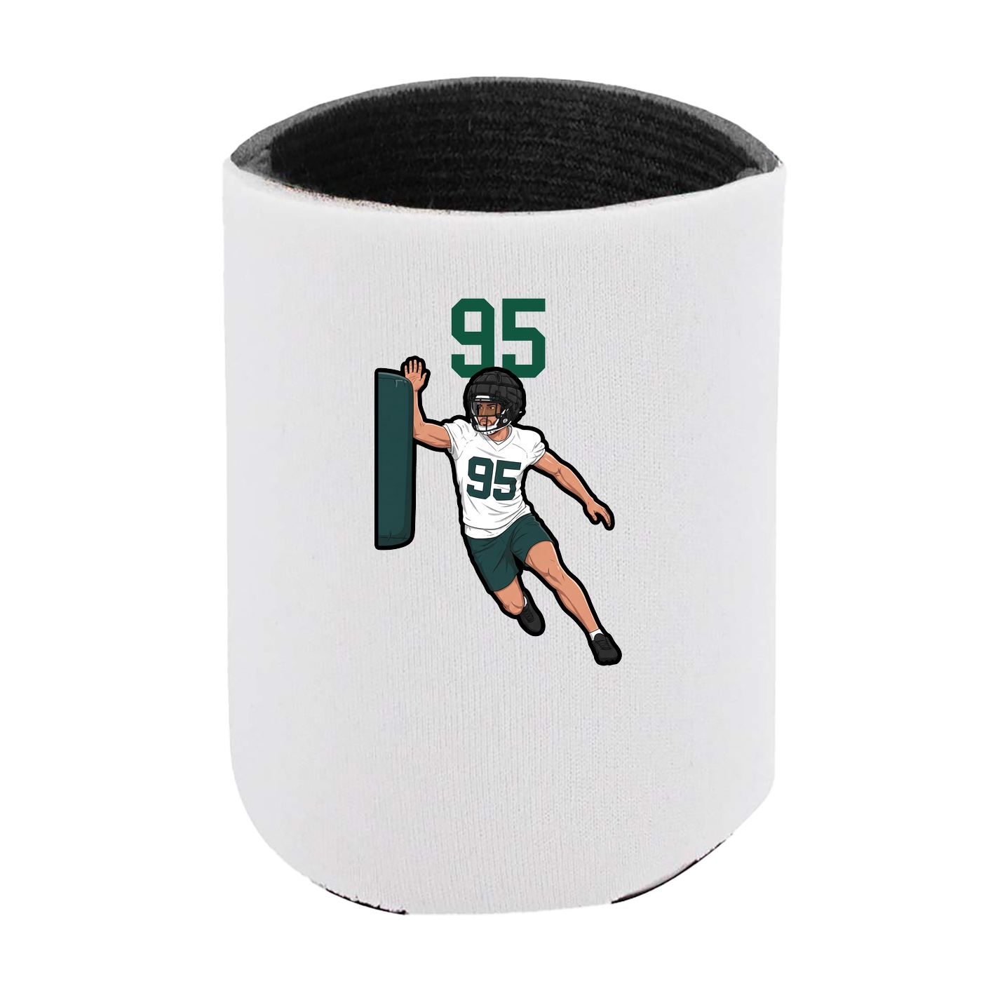 Can Holder — Number Top in White