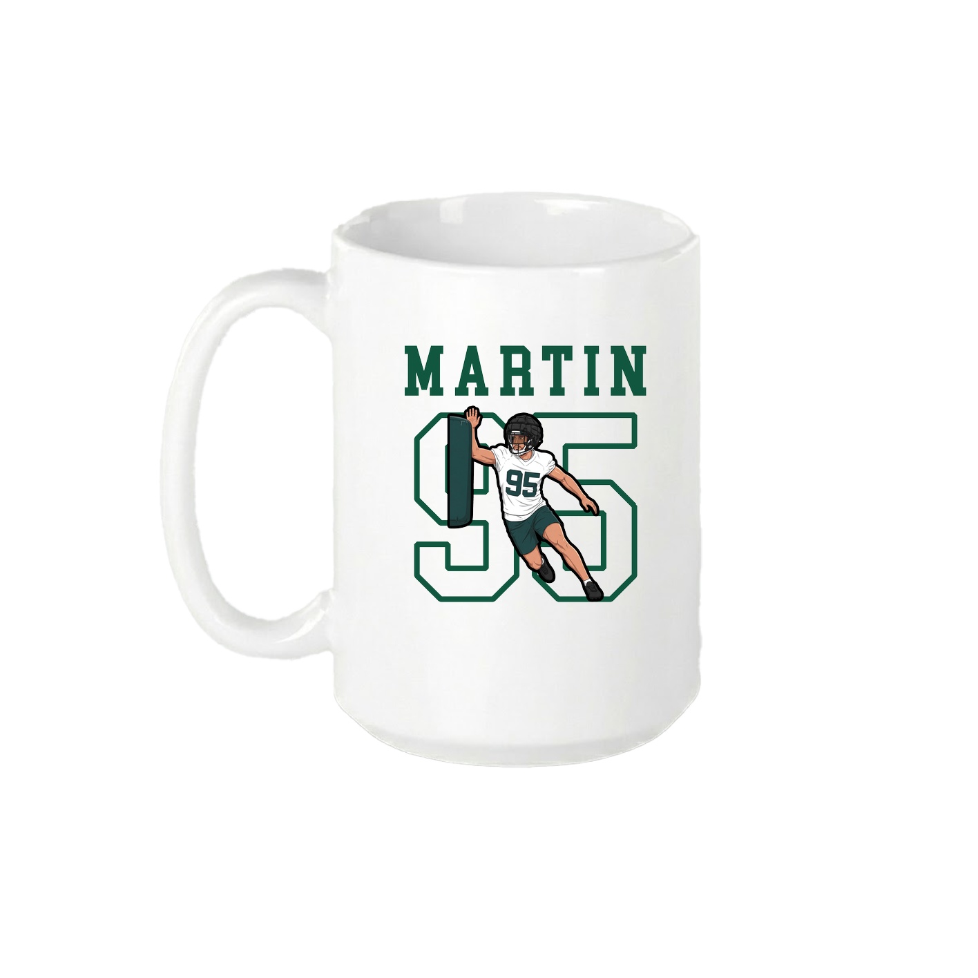 15oz Coffee Mug — Shirsey in White