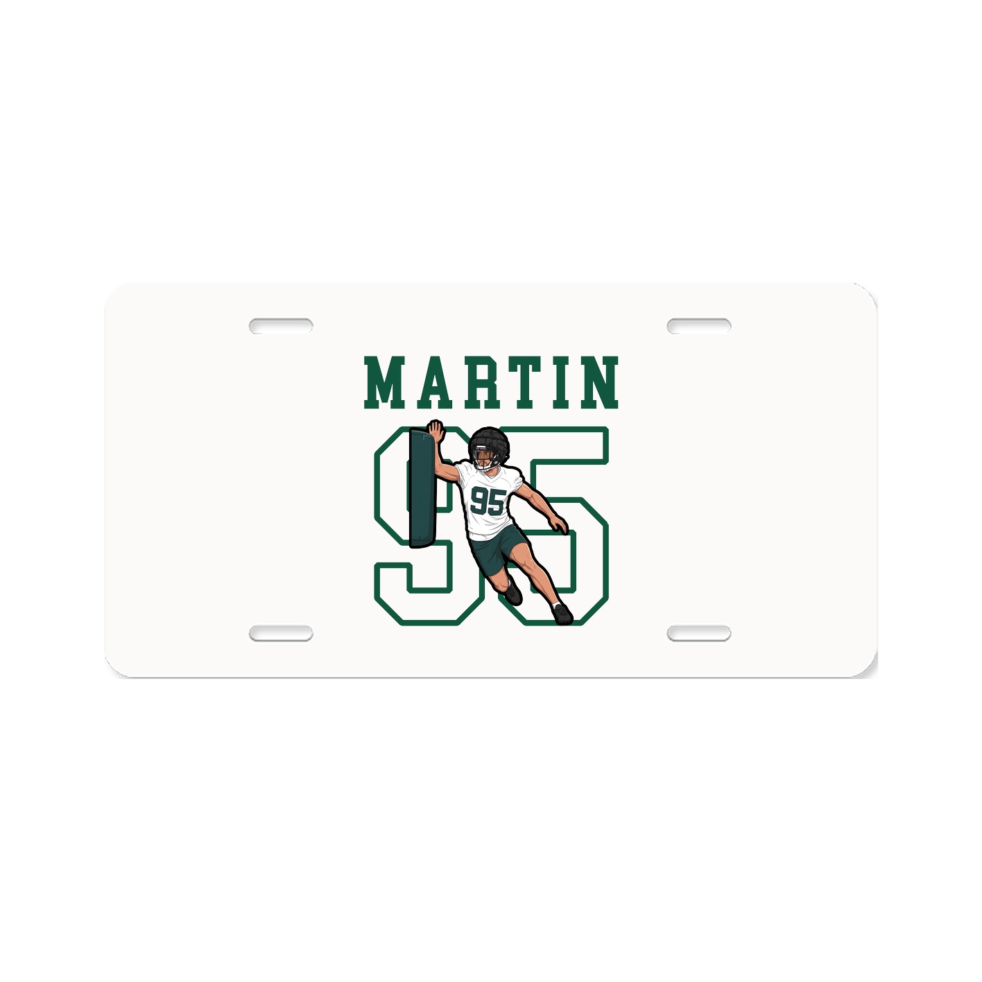License Plate — Shirsey in Classic