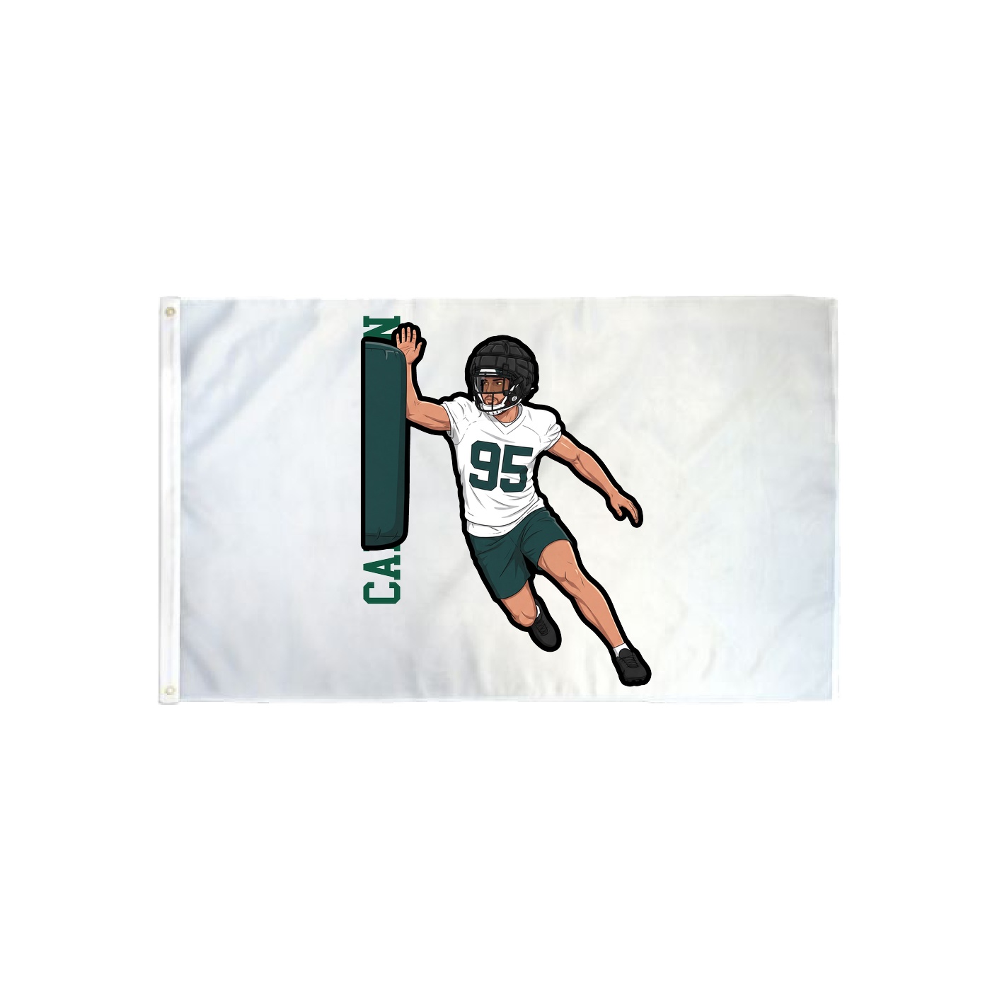 3x5 Flag — Name Vertical in Classic
