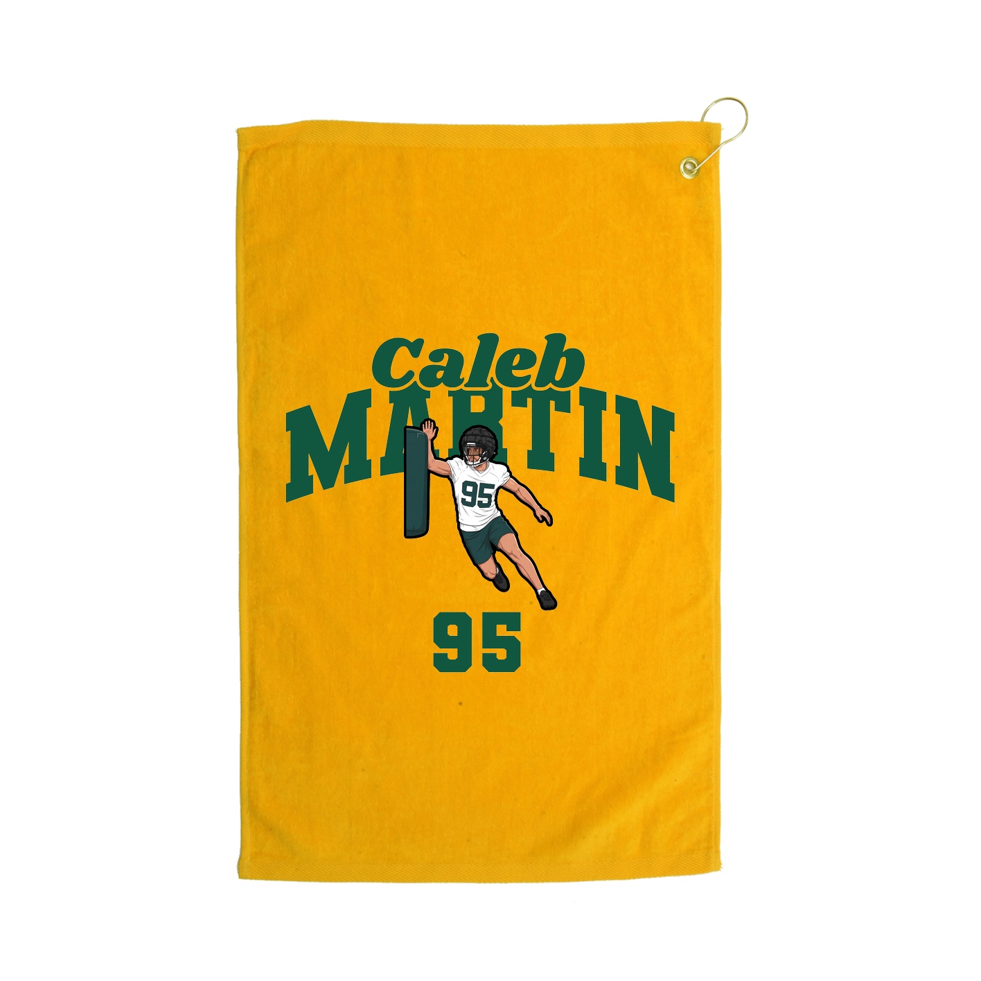 Golf Towel — Signature Arch in Gold
