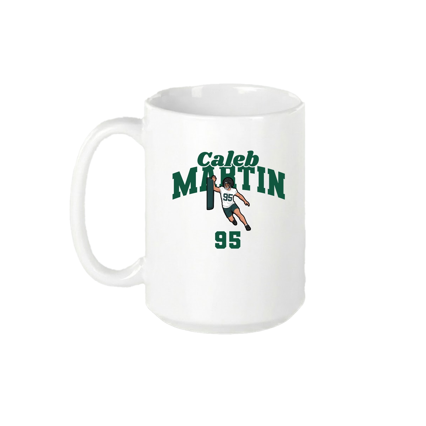 15oz Coffee Mug — Signature Arch in White
