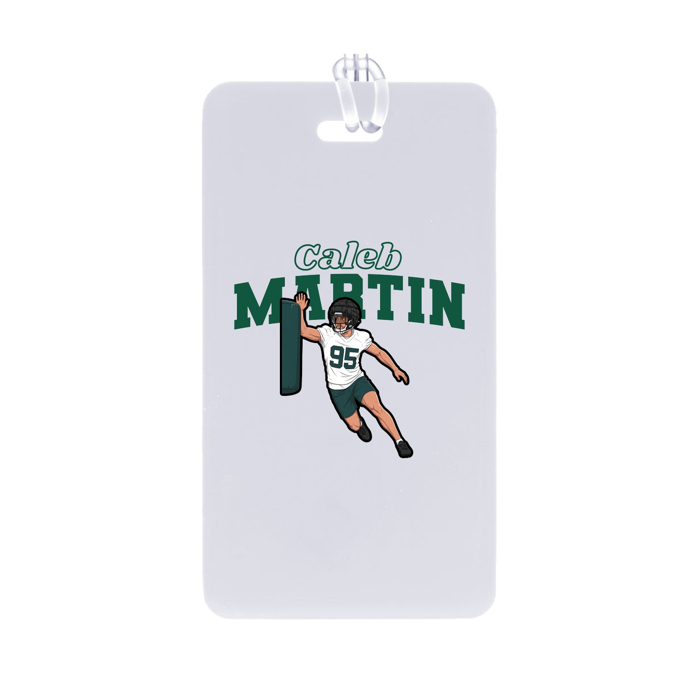 Bag Tag — Name Arch in Classic