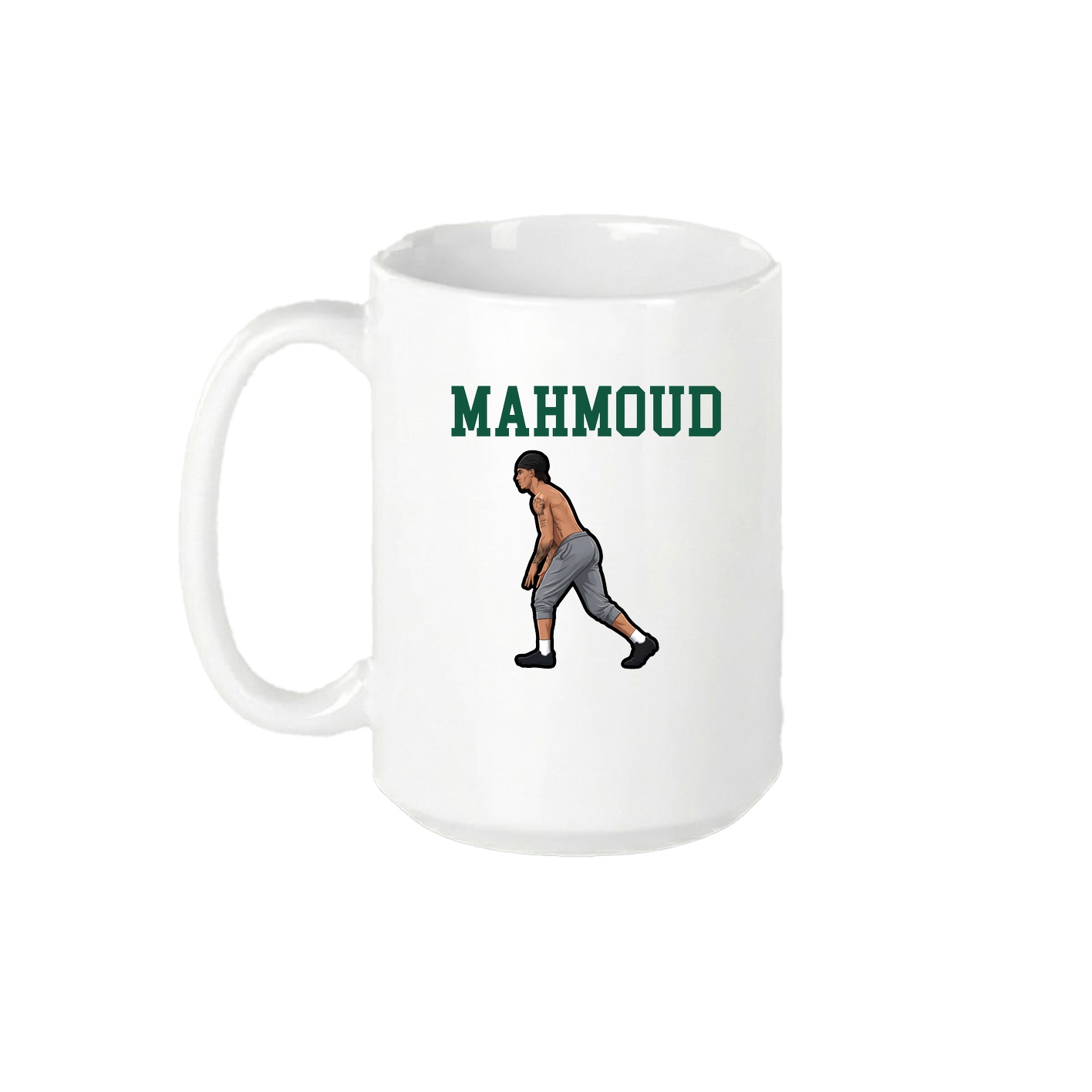 15oz Coffee Mug — Shirsey in White