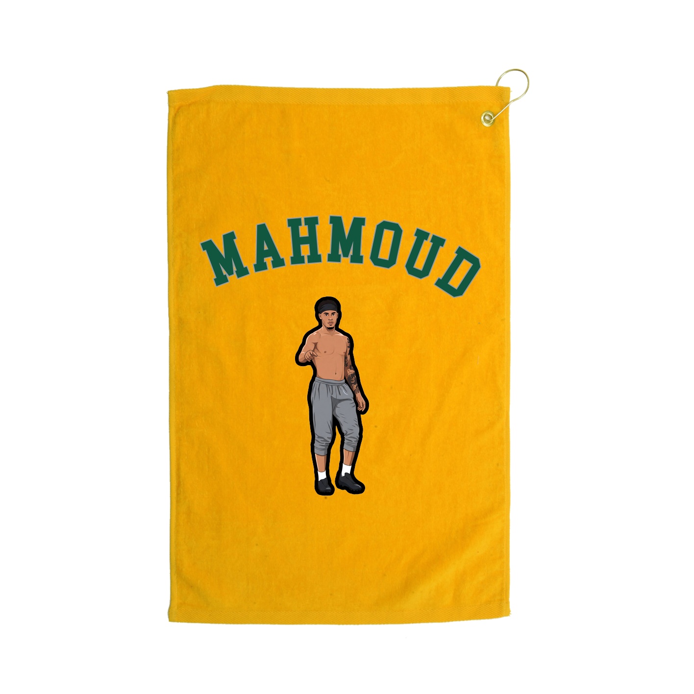 Golf Towel — Shirsey Arch in Gold