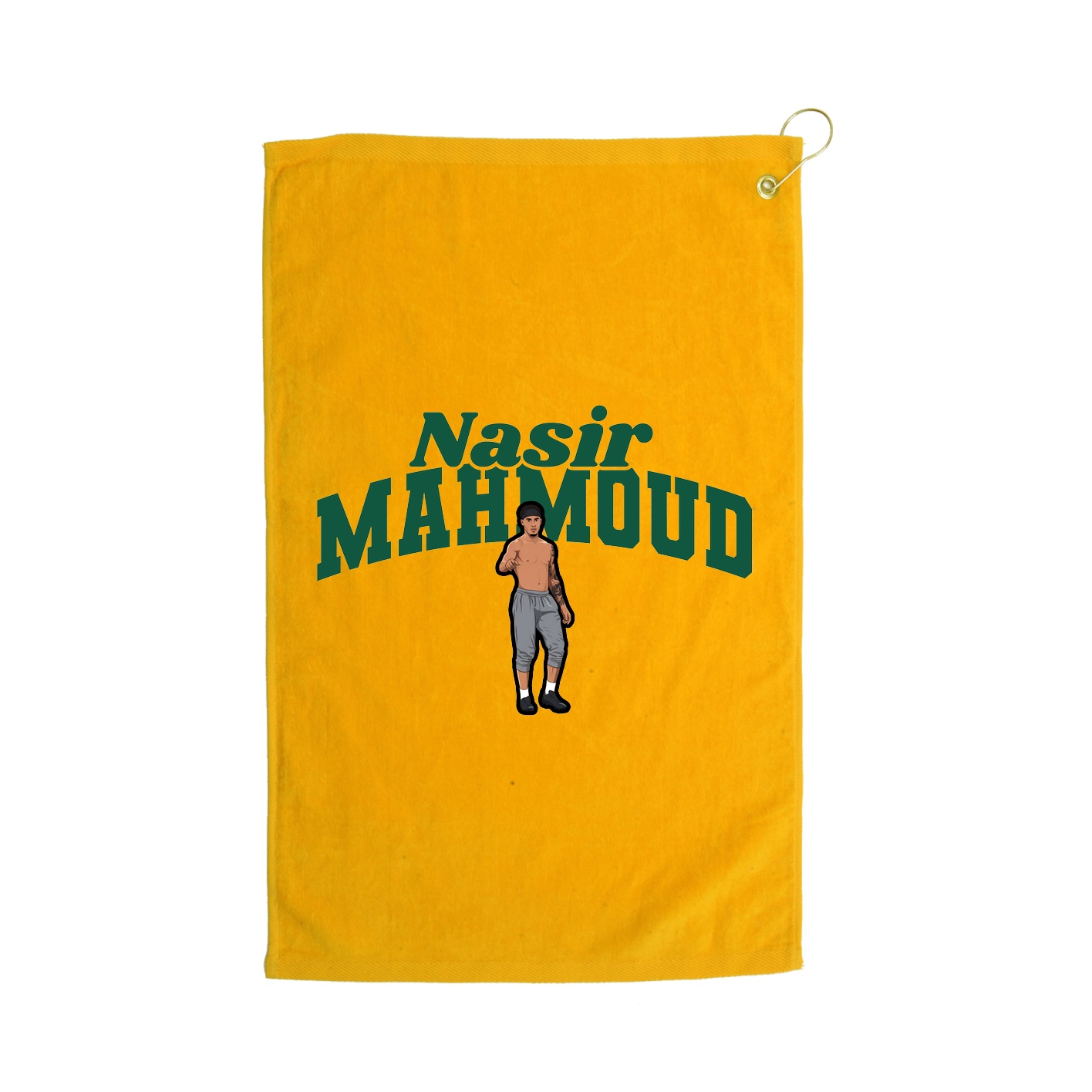 Golf Towel — Signature Arch in Gold