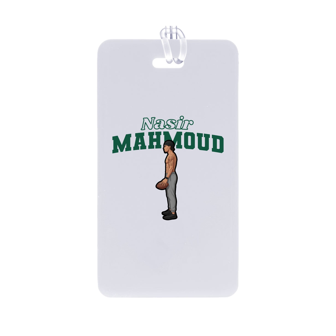 Bag Tag — Name Arch in Classic