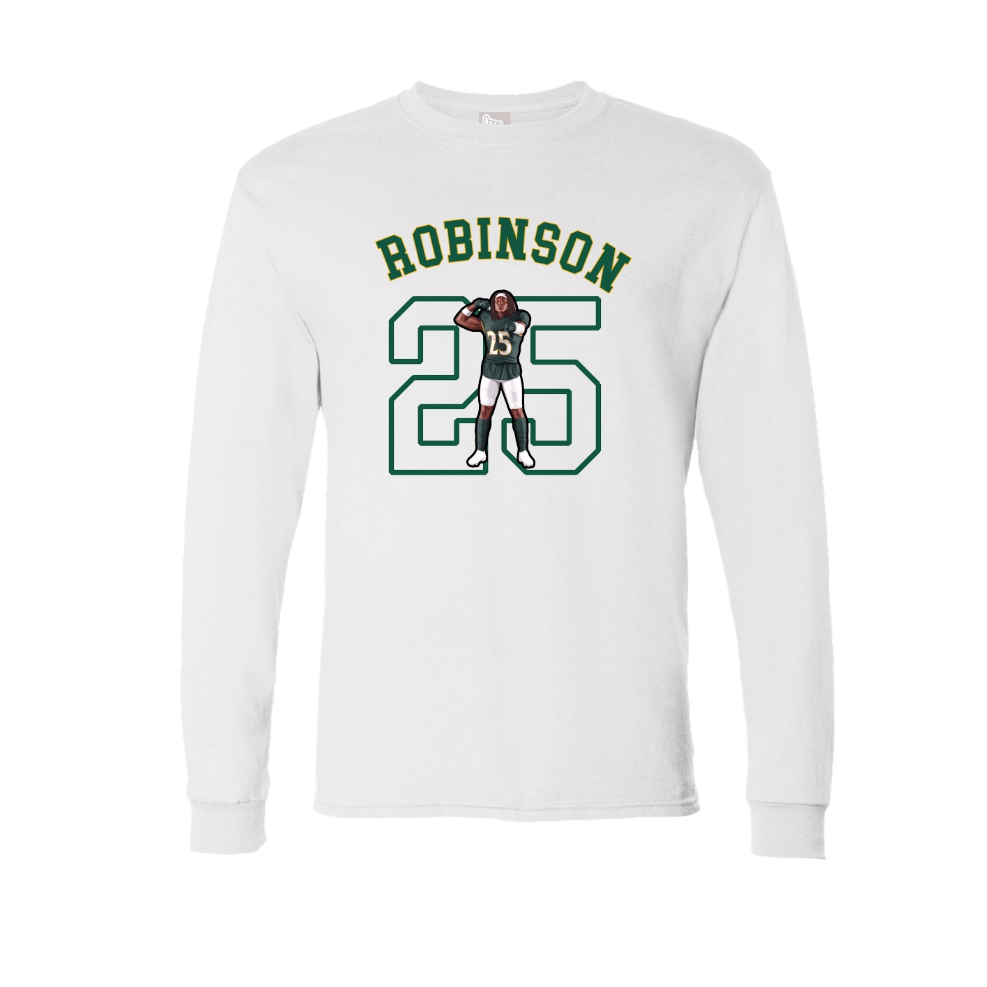 Long Sleeve Tee — Shirsey Arch in White