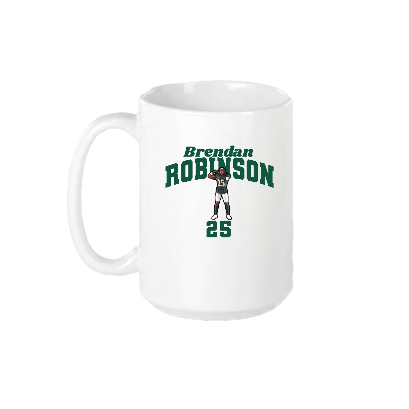 15oz Coffee Mug — Signature Arch in White
