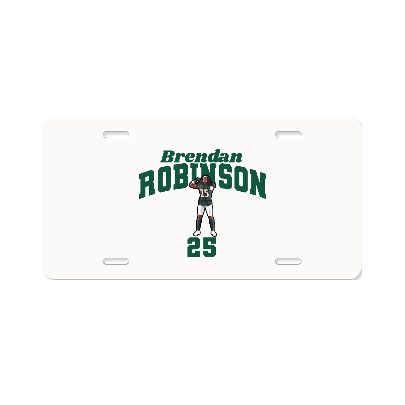 License Plate — Signature Arch in Classic