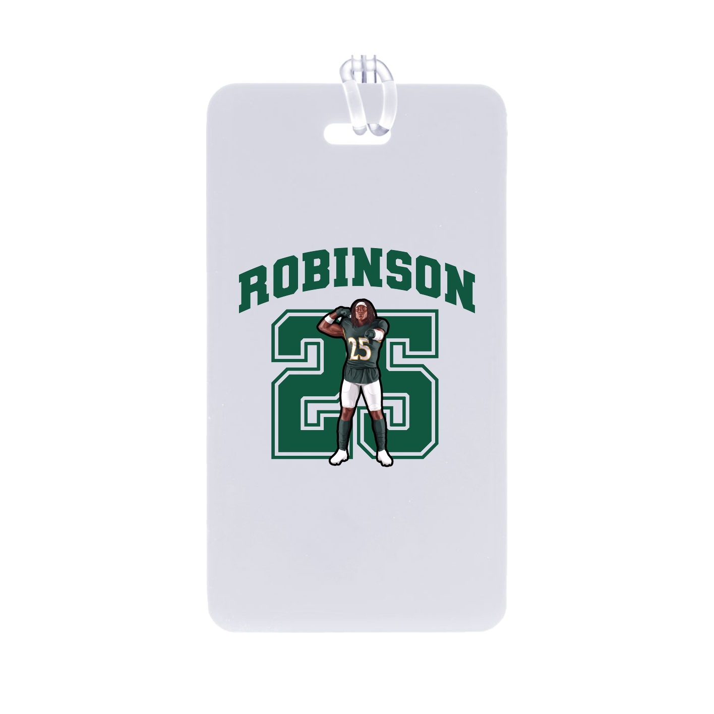 Bag Tag — Number in Classic