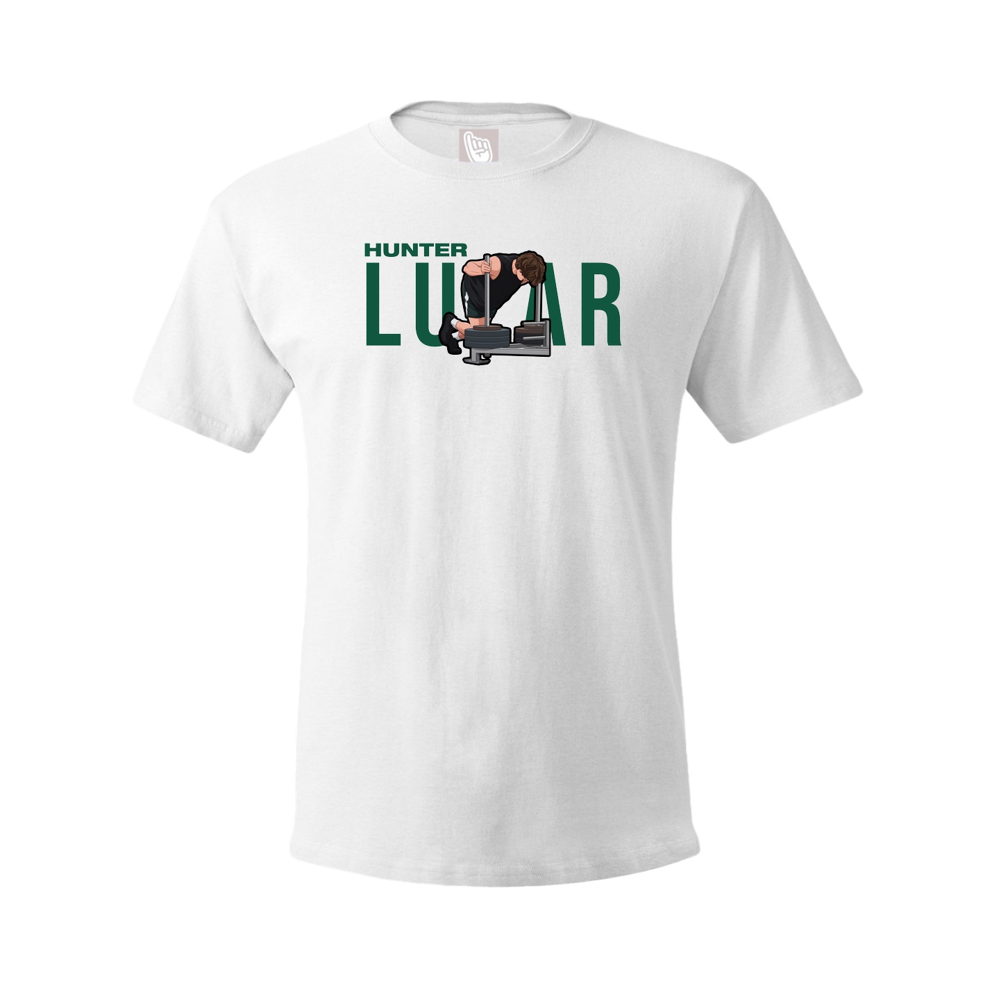 Youth Tee — Player Name in White